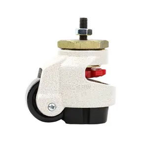 भारी शुल्क GD40S footmaster अरंडी leveling casters पहिया ऊंचाई समायोज्य casters पहिया