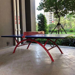 Table de tennis de table SMC, résistante aux intempéries, pour usage commercial et résidentiel, équipement de fitness extérieur - Product Image 4