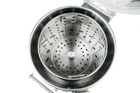 Déshydrateur centrifuge d'essoreuse de salade d'acier inoxydable de la machine commerciale de dessiccateur d'essorage de légumes et de salade