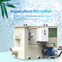 QihangRAS ferme de pêche en aquaculture filtre à tambour rotatif 30 m³/h vente en gros pm-30 koi étang à poissons filtre à tambour rotatif 30 tonnes