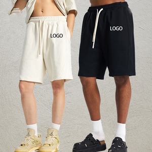 Pantalones Cortos Deportivos de Hombre al por Mayor, Tejidos, Lisos, Transpirables, Holgados, para Gimnasio, Ropa Deportiva Urbana, Jogger Casual, Cómodos para Verano - Product Image 3