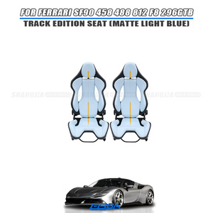 เบาะรถแข่งปรับระดับได้สำหรับรถยนต์หรู Ferrari 458 488 812 SF90 F12 296GTB รุ่นน้ำหนักเบา เบาะรถแข่งอเนกประสงค์ - Product Image 2