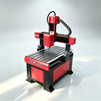 Mini routeur CNC économique 6090, machine de gravure et de sculpture sur bois à 3 axes, zone de travail 600x900 pour petit atelier