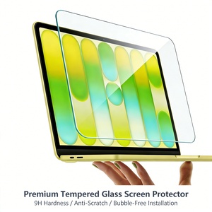 Factory Price 9H Wholesale Anti-shock Film 2.5d Tempered Glass <b>Screen</b> Protector for Macbook Neo Air Pro 13 14 15 16 Inch Glass - Product Image 5