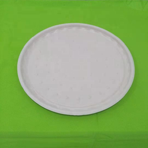 Bagazo de caña de azúcar desechable, placas biodegradables de <span class=keywords><strong>Pizza</strong></span> de 10 a 16 pulgadas, venta al por mayor - Product Image 3