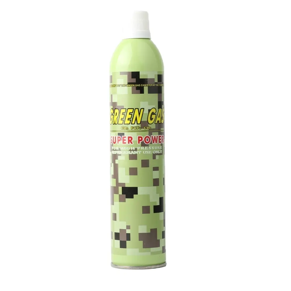 Accesorios para airsoft, gas verde para GBB, 1100ml