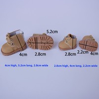 10cm 20cm bottes Martin bottes 1:3 échelle BJD accessoires jouet poupée chaussures pour labubu