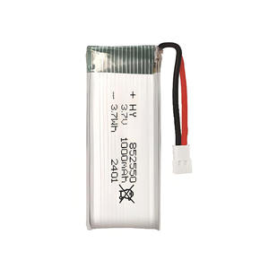 Высокоскоростной разряд Дрон литий-ионный аккумулятор 3,7 В 250-1500 мАч с волоконно-оптическим кабелем электрическая игрушка полимерный литиевый аккумулятор - Product Image 1