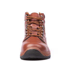 <span class=keywords><strong>Stivali</strong></span> di sicurezza con cerniera in vera <span class=keywords><strong>pelle</strong></span> rossa antiscivolo impermeabile da uomo scarpe da trekking <span class=keywords><strong>stivali</strong></span> - Product Image 2