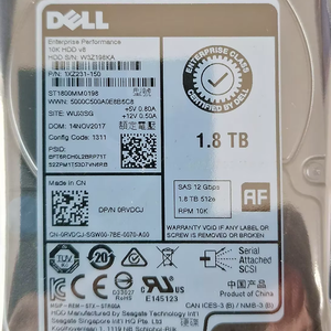 Para Dell MG04ACA200NY 2TB 7,2 K SATA 6Gbps 3,5 "HDD Disco Duro 4Z en venta - Product Image 1