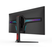 Moniteur de jeux vidéo 4K 34 35 pouces, incurvé, grand écran lcd, grande vitesse, pour jeux vidéo, 4K