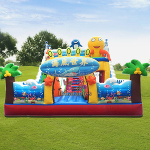 Ocean world grand château gonflable parc d'attractions jeux de carnaval jouets gonflables accessoires à <span class=keywords><strong>vendre</strong></span> - Product Image 2