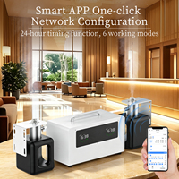 Diffuseur d'aromathérapie commercial pour centre commercial avec une grande capacité de 2000 ml, diffuseur d'aromathérapie intelligent connecté au système HVAC