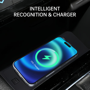 CARSOUL 15W pour chargeur de voiture sans fil, installation sans perte d'efficacité, charge rapide, mains libres, Jeep Compass 2020-2023 - Product Image 2