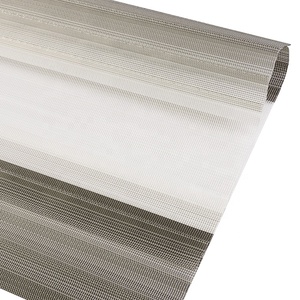 Qualité garantie Offre Spéciale 280cm large <span class=keywords><strong>largeur</strong></span> lumière filtrant polyester zèbre stores stores tissu - Product Image 6