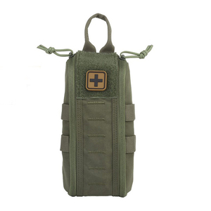 Pochette tactique de camouflage Molle pour premiers secours, sac médical d'urgence en nylon, accessoire de survie pour la randonnée et le camping en plein air - Product Image 1