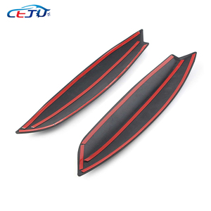 2 Piezas de Cubiertas Decorativas para Faros Delanteros, Aspecto de Fibra de Carbono Negra, para <span class=keywords><strong>Volkswagen</strong></span> VW <span class=keywords><strong>GOLF</strong></span> <span class=keywords><strong>5</strong></span> MK5 <span class=keywords><strong>GTI</strong></span> R <span class=keywords><strong>2005</strong></span> 2006 2007 - Product Image 4