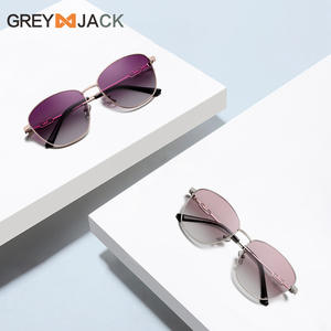 Gafas de sol unisex Greyjack de metal con lentes TAC y protección UV400, tipo 3, para salidas de moda, conducción y ciclismo - Product Image 2