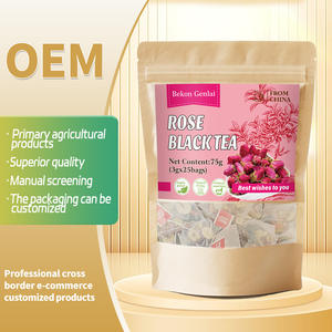 Té Herbal de Roselle, Rosa y Jazmín, 2g x 30 Bolsitas Piramidales, Favorece la Relajación, Cuidado Antioxidante para el Bienestar Diario de la Mujer, Venta al Por Mayor - Product Image 4