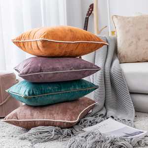 Housses de coussin en velours à imprimé doré, décoration de luxe pour canapé et lit, offre spéciale - Product Image 3