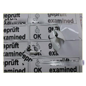 Etiquetas triangulares autoadhesivas de diferentes tamaños personalizadas, material <span class=keywords><strong>UDV</strong></span> y pegatina de cáscara de huevo de vinilo, ofrecen etiquetas adhesivas de diseño gratuito - Product Image 6