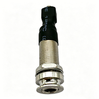 Prise jack d'extrémité de guitare en métal EQ-B12T 2,5 mm pour micro de guitare acoustique, folk, classique, 3 couleurs
