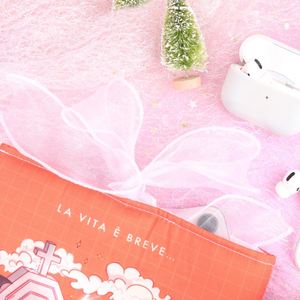 Funda Protectora Acolchada de Algodón con Diseño Floral Personalizado para Lector Electrónico, Cuaderno o Libro, con Bolsillo Frontal, Estilo Bolso, para Regalo - Product Image 3