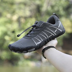 Chaussures de randonnée en mesh pour hommes, bout ouvert, semelle en caoutchouc, respirantes, antidérapantes, séchage rapide, légères, pieds nus, toutes saisons, extérieur - Product Image 4