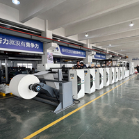 Nouvelle machine d'impression flexographique automatique 6 couleurs rouleau à rouleau pour sacs en papier et étiquettes