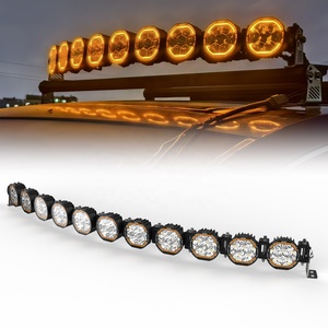 <span class=keywords><strong>Barra</strong></span> de Luz LED Curva Súper Brillante de 50 Pulgadas y Fila Única para Techo de Coche 4x4 Offroad con Alcance de 1500m y Faro LED de Haz Enfocado - Product Image 1