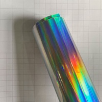 Rollo de Vinilo Holográfico Láser con Impresión de Logotipo Personalizado Brillante e Impermeable para Etiquetas de Impresión Digital