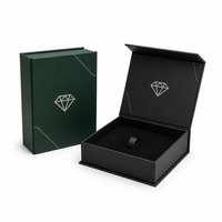 Boîte cadeau en carton rigide recyclable avec logo personnalisé, fermeture magnétique, emballage pour bijoux, stockage USB, produits de vente au détail
