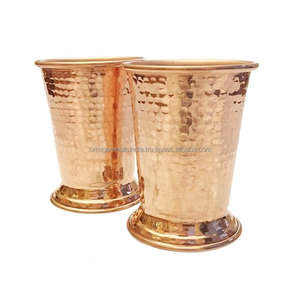 Ensemble de 2 mugs Tumbler de meilleure qualité Ensemble de 2 gobelets en verre en cuivre Mugs en cuivre - Product Image 1