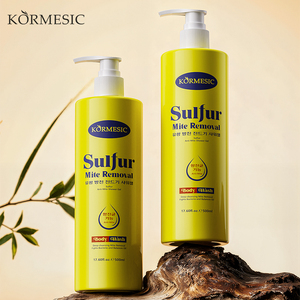 KORMESIC Private Label 500ml Sulfur Anti-Mite Body Wash Brightening <b>Shower</b> Gel Perfumed Whitening Moisturizing Oil <b>Control</b> - Product Image 1