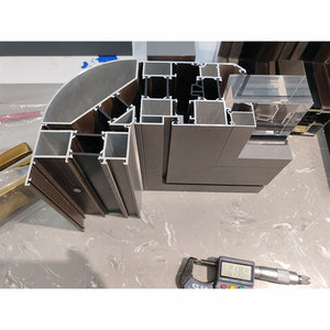 Konut balkon su geçirmez alüminyum cam katlanır kapı fabrika özel iki kat kapı ve pencereler - Product Image 6