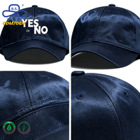 OEM BSCI Individuelles LOGO Premium Luxus Satin Bedruckte Modische Street-Style Casual Baseballkappe für Herren Damen Aktivitäten