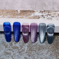 Vernis à ongles magnétique double lumière UV 9D effet œil de chat personnalisé en gros, haute qualité, 15 ml, échantillon gratuit scintillant