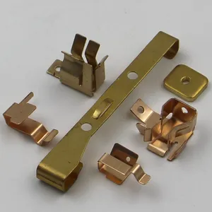 Professional Custom Contact In Electrical Terminal Beryllium 18650 Copper Contacts