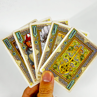 Cartes de poker en plastique imprimées sur mesure, cartes de jeu de poker premium personnalisées, cartes de poker en PVC avec logo personnalisé