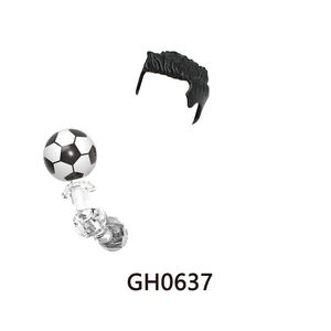 G0153 G0182 G0183 Messi Neymar Mbappe Haaland Soccer Football Player Children Assembly <b>Building</b> Block Figure Collection Toy Gift - Product Image 3