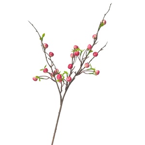 Neuer 75cm Grüner Blattzweig mit Kleinen Äpfeln, Realistische Blasenäpfel für Hausdekoration und Fotografie - Product Image 4