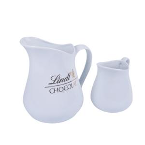 Jarra de leche de agua de porcelana con logotipo personalizado, jarra de café árabe de cerámica, jarra de leche Latte de cerámica personalizada para el hogar - Product Image 6