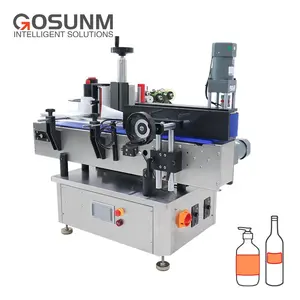 Round Water Bottle Label Printing Machine Round Labels Stickers Adhesive Round Bottle Labeling Machine