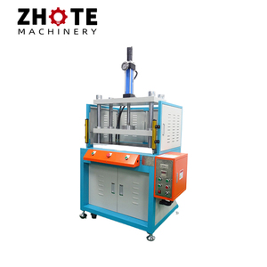 Prensa Hidráulica de Cuatro Columnas <span class=keywords><strong>ZOT</strong></span> ZTH-4C20T con Control Servo PLC, 20 Toneladas, Carrera Ajustable, para Prensado en Caliente de Cuero y Remachado - Product Image 2