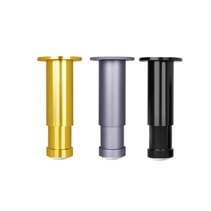 <span class=keywords><strong>Gambe</strong></span> Telescopiche Regolabili in Alluminio per Mobili, Divani, Mobili TV, Tavolini da Caffè, Mobili da Bagno e Supporti per Armadi - Product Image 1