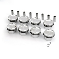 Kit de pistons et segments moteur N63B44, kit de pistons haute performance CR 11:1 compatible BMW 550i 750i, pièces de modification automobile