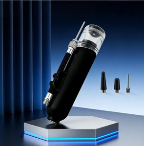 Ensemble de jouets pour enfants en plastique multicolores, pompe à air gonflable portable pour le basketball, le football et le volley-ball, transfrontalier - Product Image 1