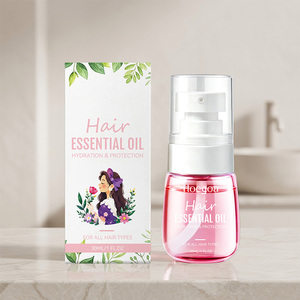 Minyak Rambut Pelembap <span class=keywords><strong>Pink</strong></span>, Nutrisi Berasal dari Tumbuhan, Mudah Diaplikasikan, Halus dan Mudah Merata - Product Image 2