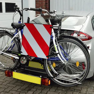 <span class=keywords><strong>Plaque</strong></span> d'avertissement 2-en-1 Italie Espagne Camping-car Panneau arrière réfléchissant Nouvelle <span class=keywords><strong>plaque</strong></span> d'avertissement <span class=keywords><strong>de</strong></span> sécurité en aluminium pour vélo <span class=keywords><strong>de</strong></span> remorquage RV - Product Image 2