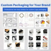 Caja de Cartón Rígido Azul Claro con Logotipo Personalizado Moderno, con Inserto de Espuma, Papel de Embalaje con Laminado Mate para Productos de Cuidado de la Piel y Cosméticos